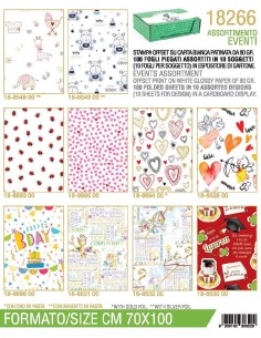 CARTA REGALO KARTOS EVENTI 70x100 (100 fg)