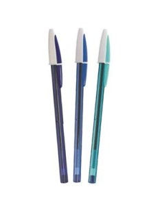 PENNA BIC CRISTAL LIKE-ME BLU-AZZURRO-VIOLA (20 Pz)