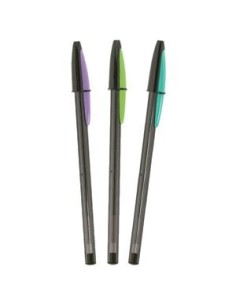 PENNA BIC CRISTALL LIKE-ME NERE-AZZURRO-VIOLA (20 Pz)