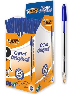 PENNA BIC CRISTALL BLU (50 Pz)