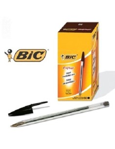 PENNE BIC CRISTALL NERO (50 Pz)