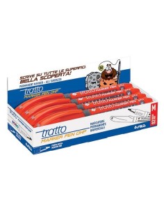 TRATTO MARKER PEN OHP ROSSO PUNTA MEDIA (8 Pz)