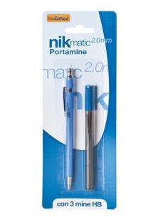 PORTAMINE 2 mm + 3 Mine HB (12 Pz)