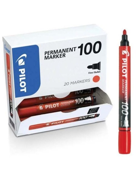 PILOT MARKER P.TONDA ROSSO (20 Pz)