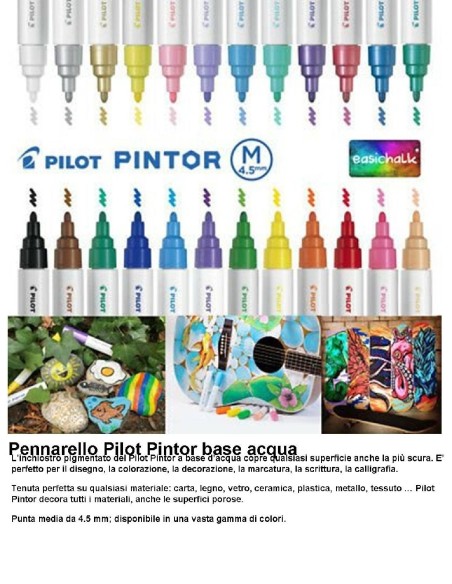 PILOT PINTOR GREEN LIGHT (6 Pz)