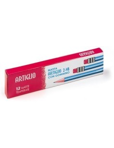 MATITE ARTIGLIO GRAD. HB CON GOMMINO (12 Pz)