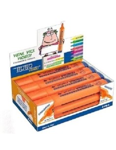 EVIDENZIATORE TRATTO VIDEO ARANCIO (12 Pz)