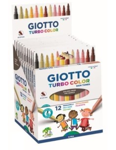 GIOTTO TURBOCOLOR SKIN TONES (10x12 Pz)