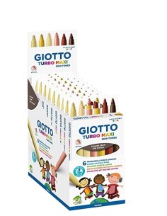 GIOTTO TURBO MAXI SKIN TONES (10x6 Pz)