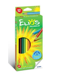 COLORI LEGNO ELIOS TRIANGULAR (10 x12 Pz)