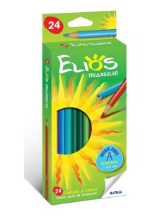 COLORI LEGNO ELIOS TRIANGULAR (10 x24 Pz)