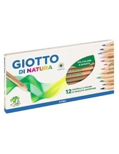 COLORI LEGNO GIOTTO DI NATURA (10x12 Pz)