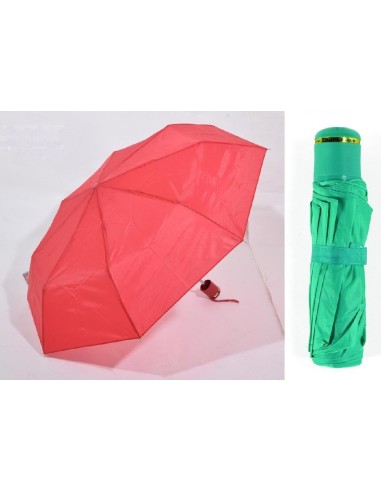 OMBRELLO NYLON MINI TINTA UNITA FOD. PVC