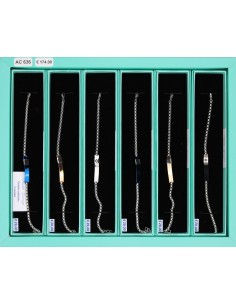EXPO Bracciali Acciaio (6 Pz)