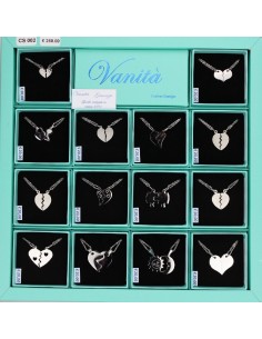 EXPO Pendenti CUORI SPEZZATI (14 Pz)