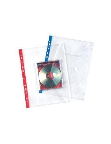 BUSTA C/BOTTONE E PORTA CD (5 Pz)