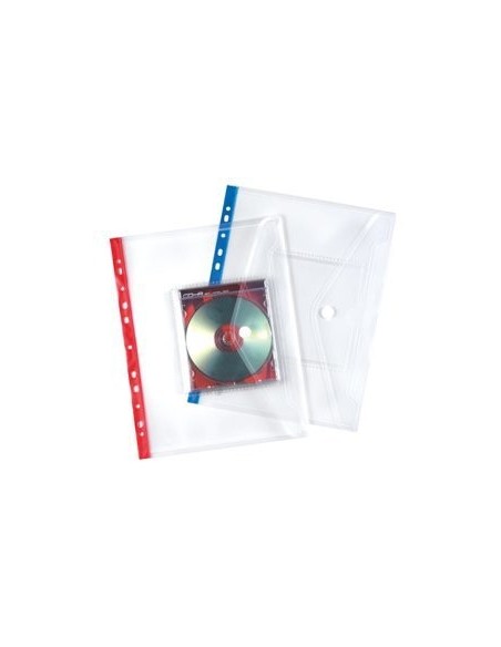 BUSTA C/BOTTONE E PORTA CD (5 Pz)