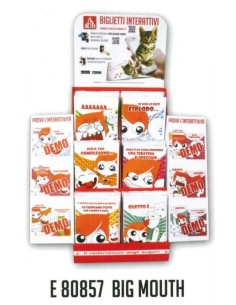 ASS. BIGL. INTERATTIVO BIG MOUTH (48 Pz)