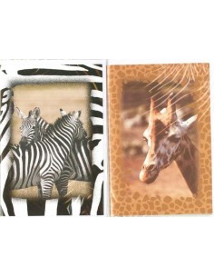 ASS. BIGL ZEBRA GIRAFFA (12 bigl)