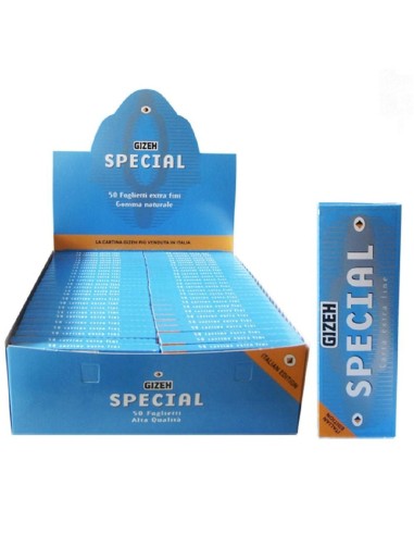CARTINE GIZEH SPECIAL (50 leaves x 100 Pz) cod.prod.PROV-A001190