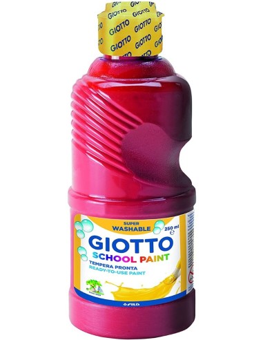 GIOTTO TEMPERA PRONTA 500 ml ROSSO SCARLATTO