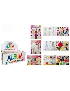 ALBUM GIOCA&COLORA+STICK 23x17 cm (48 Pz)
