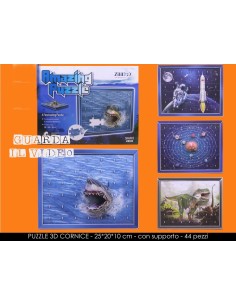 PUZZLE IN FOAM 3D CON CORNICE