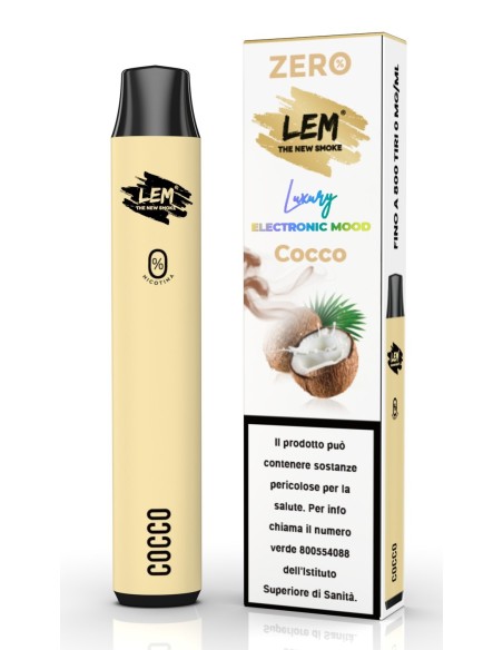 LEM SIG. EL. GETTAVIA NICOTINA -0- 2 ml (10Pz) COCCO cod.prod.PL