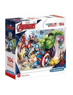 PUZZLE 104 Pz SQUARE BOX AVENGERS