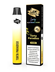 LEM SIGARETTA ELETTR. USA E GETTA (10Pz) GUSTO TORTA PARADISO co