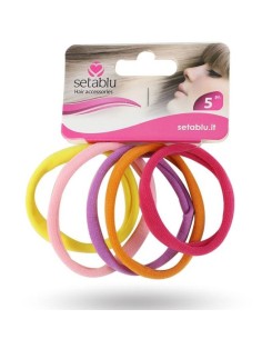 ELASTICO PIERE 5 Pz Colori Vari (12 Pz)