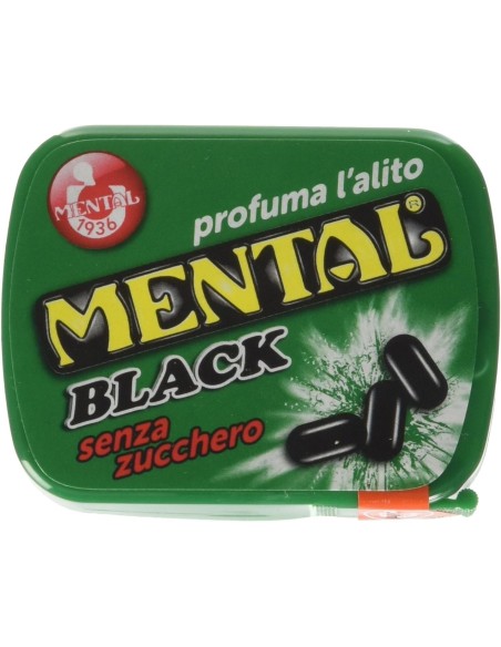 MENTAL BLACK SENZA ZUCCHERO (24 Pz)