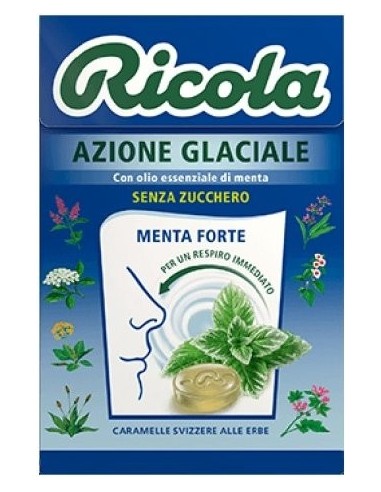 RICOLA AZIONE GLACIALE (20 astucci 50 gr.)