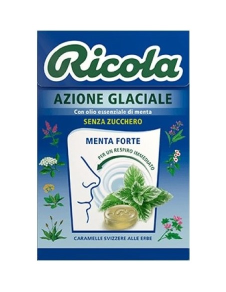 RICOLA AZIONE GLACIALE (20 astucci 50 gr.)