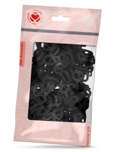 ELASTICI MINI 100 Pz NERI (12 Pz)
