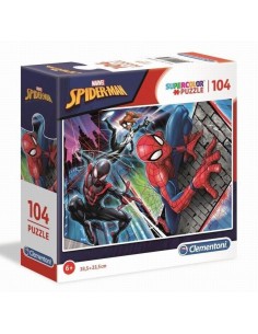 PUZZLE 104 Pz SQUARE BOX SPIDERMAN