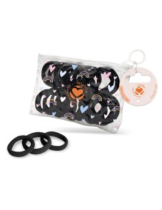 ELASTICO 4.5 cm 20 pz NERI (12 Pz)