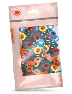 ELASTICI MINI 60 Pz COLORATI (12 Pz)
