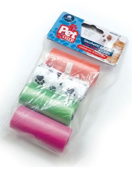 SACCHETTI IGIENICI PER 4 Rotoli (12 Pz)