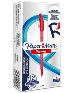 PENNE REPLAY STICK ROSSE (12 Pz)
