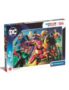 PUZZLE CLEMENTONI SUPERCOLOR 104 Pz DC COMICS