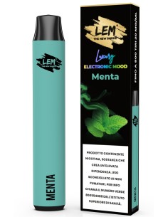 LEM SIGARETTA ELETTR. USA E GETTA (10Pz) GUSTO MENTA cod.prod.PL