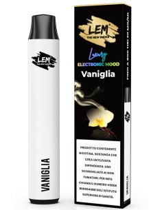 LEM SIGARETTA ELETTR. USA E GETTA (10Pz) GUSTO VANIGLIA cod.prod