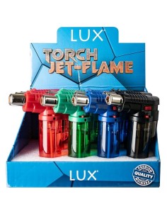 ACC. LUX TORCH JET-FLAME TRASPARENTE (12 Pz)