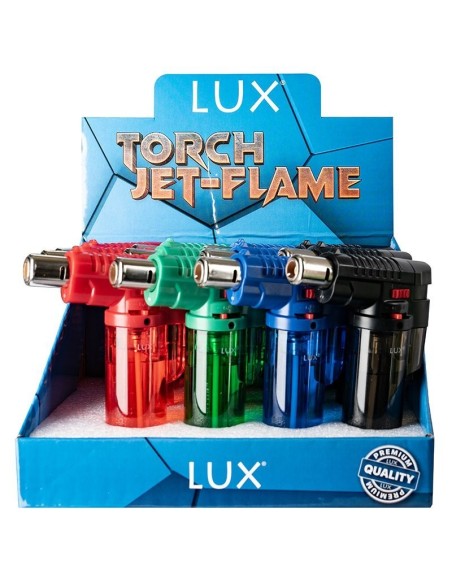 ACC. LUX TORCH JET-FLAME TRASPARENTE (12 Pz)