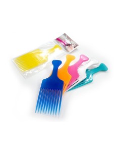 PETTINE AFRO COLORATO (24 Pz)