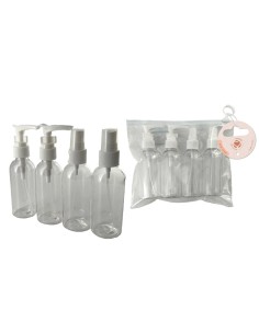 SET FLACONI DA VIAGGIO 4 PZ DA 60 GR
