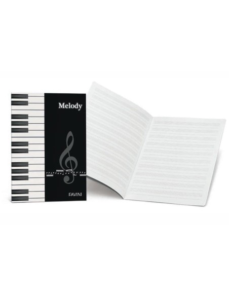 ALBUM MUSICA FF.8 17x24 FAVINI (25 Pz)