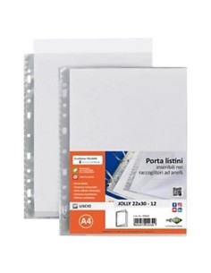 BUSTE PLAST.p/listino ANTIRIFLESSO S100 (50 Pz)