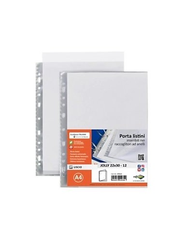 BUSTE PLAST.p/listino ANTIRIFLESSO S100 (50 Pz)